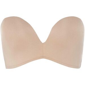 Wonderbra Womens/Ladies Strapless Push Up Bra / Nude